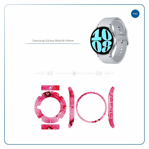 Samsung_Watch6 44mm_Pink_Flower_2